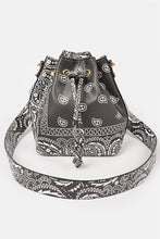 Load image into Gallery viewer, Bandana Bucket Bag
