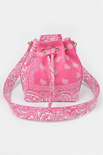 Load image into Gallery viewer, Bandana Bucket Bag
