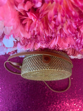 Load image into Gallery viewer, Vintage Round Straw Bag
