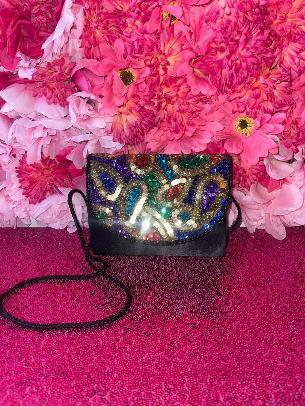 Vintage Sequin Purse